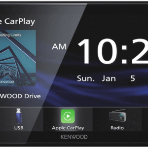 Kenwood DDX57S – 6.8″ Apple CarPlay, Android Auto DVD Receiver with WVGA Display